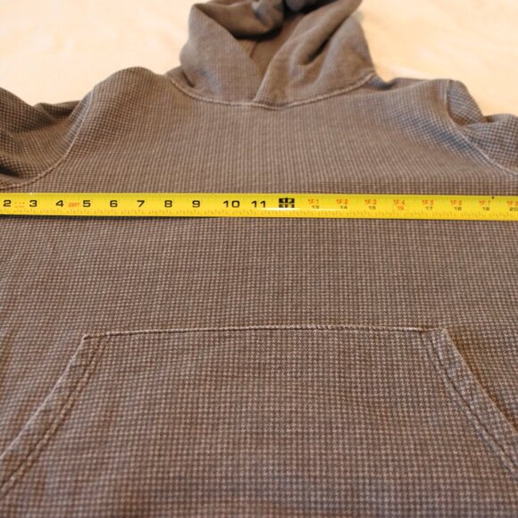 Abercrombie and Fitch Soft A&E Fleece Grey Hoodie Mens Size Medium - Picture 5 of 13